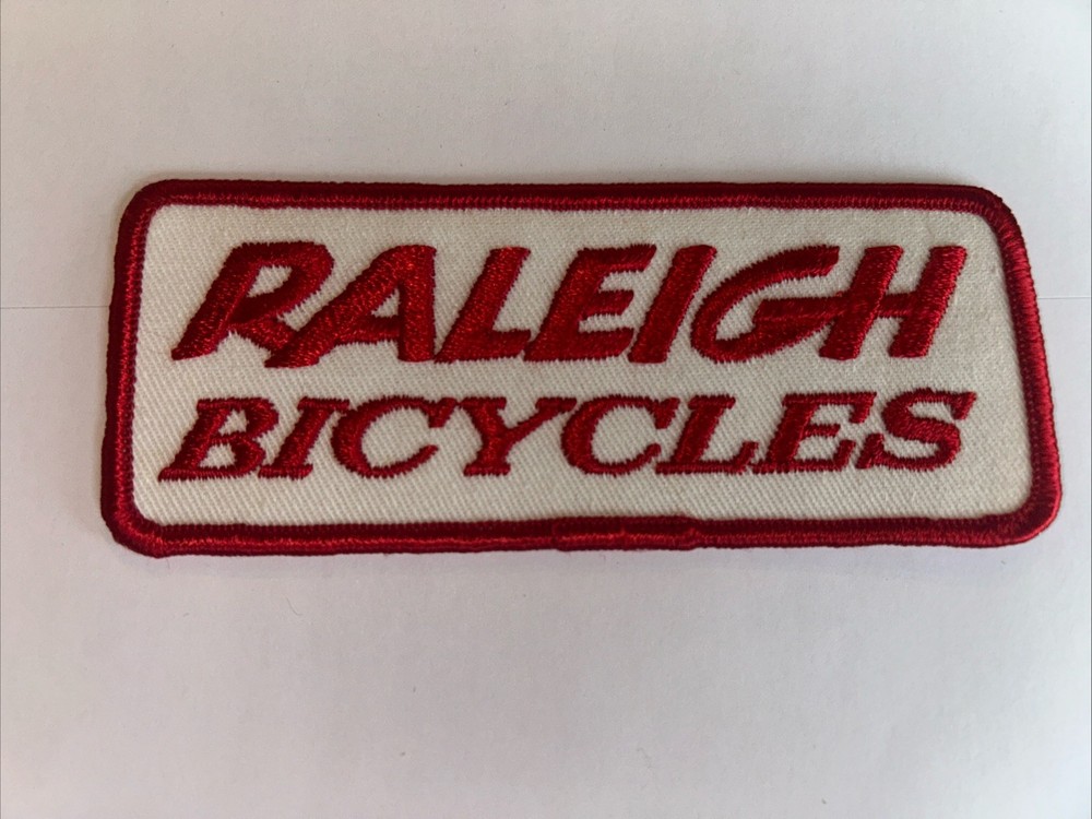 Vintage Raleigh Bicycles Embroidered Patch Never Used