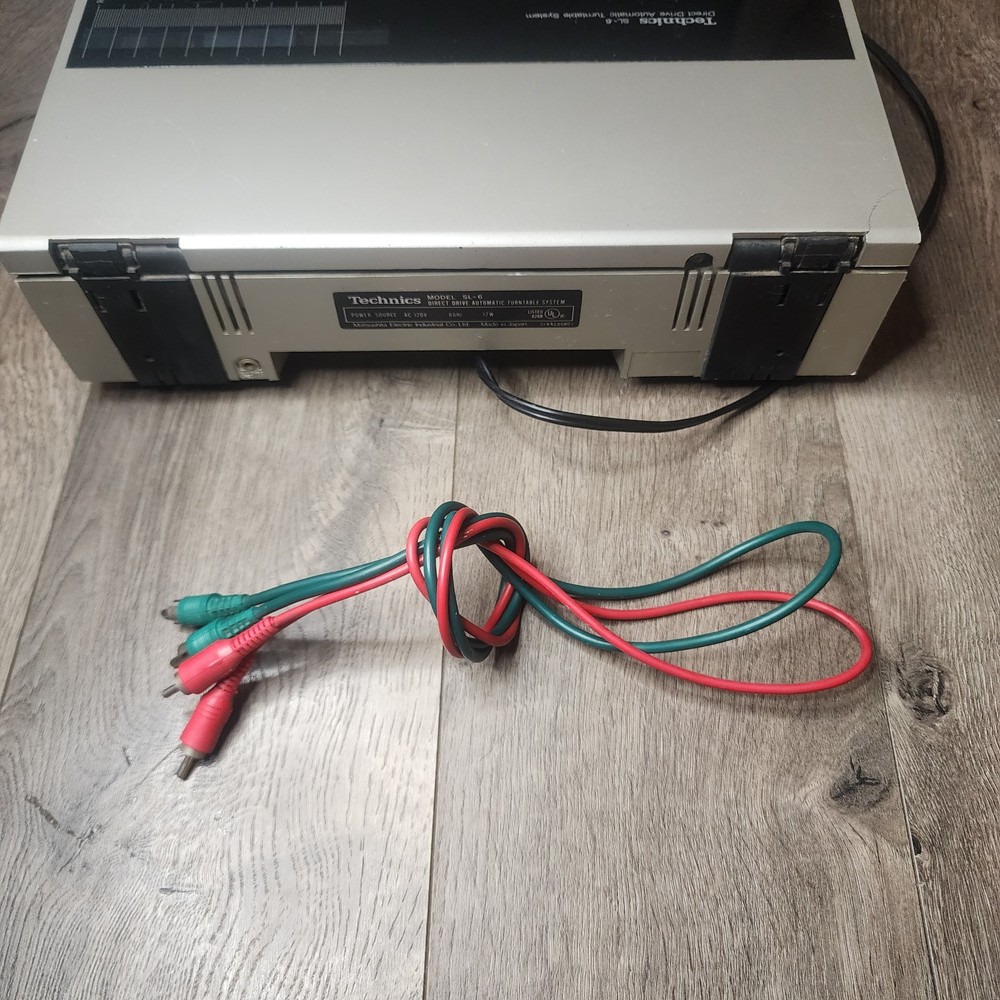 Technics SL-6 Linear Tracking Turntable Fully Automatic Direct Drive - Tested