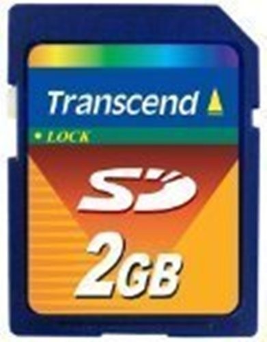 BRAND NEW! Transcend 2GB 2 GB SD Flash Memory Card