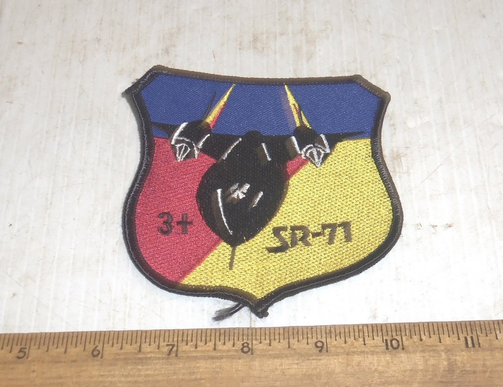 Large US Air Force - SR-71 Embroidered Patch