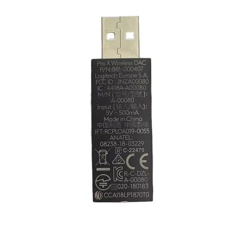 Wireless Gameing Headset USB Receiver Dongle Adapter A-00080 For Logitech PRO X