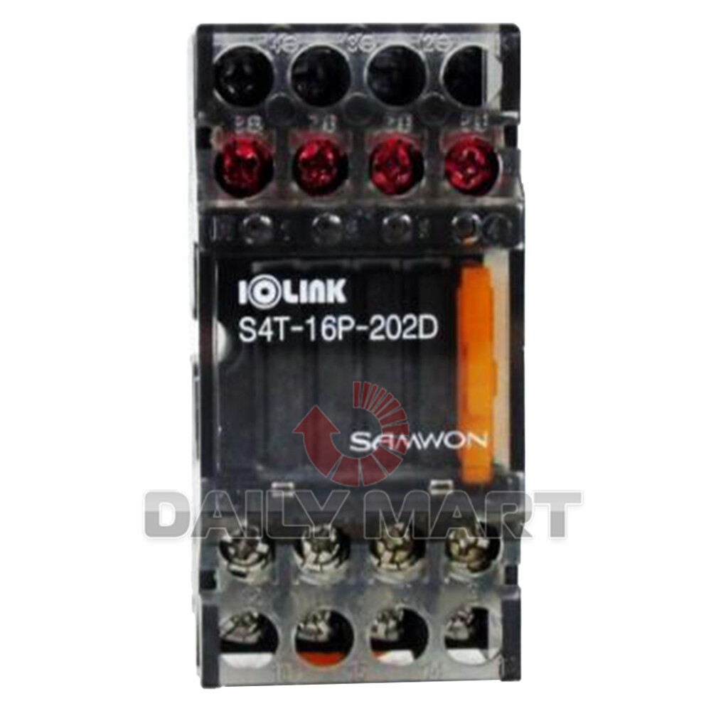 New In Box SAMWON S4T-16P-202D Solid State Relay Module 24VDC