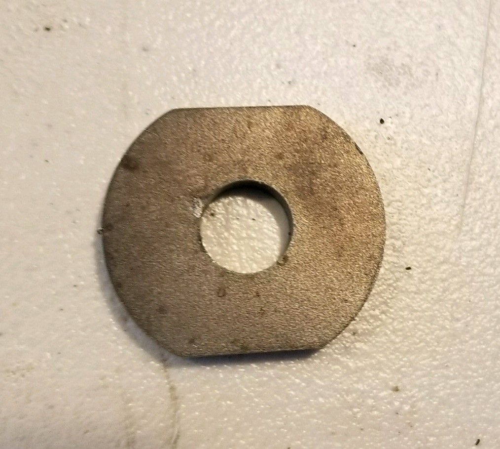 502 627B Flat Oval Tine Washer for Befco Hay Tedder