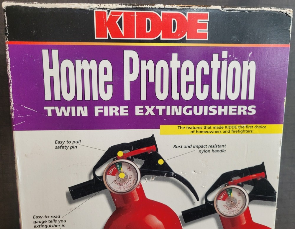Kidde Fire Extinguisher 1-A:10-B:C Class - 2-Pack - 234211