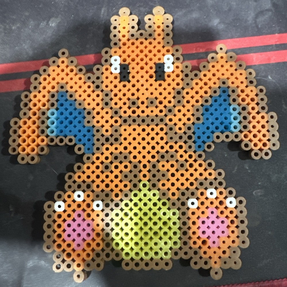 Charizard Perler Beads Homemade