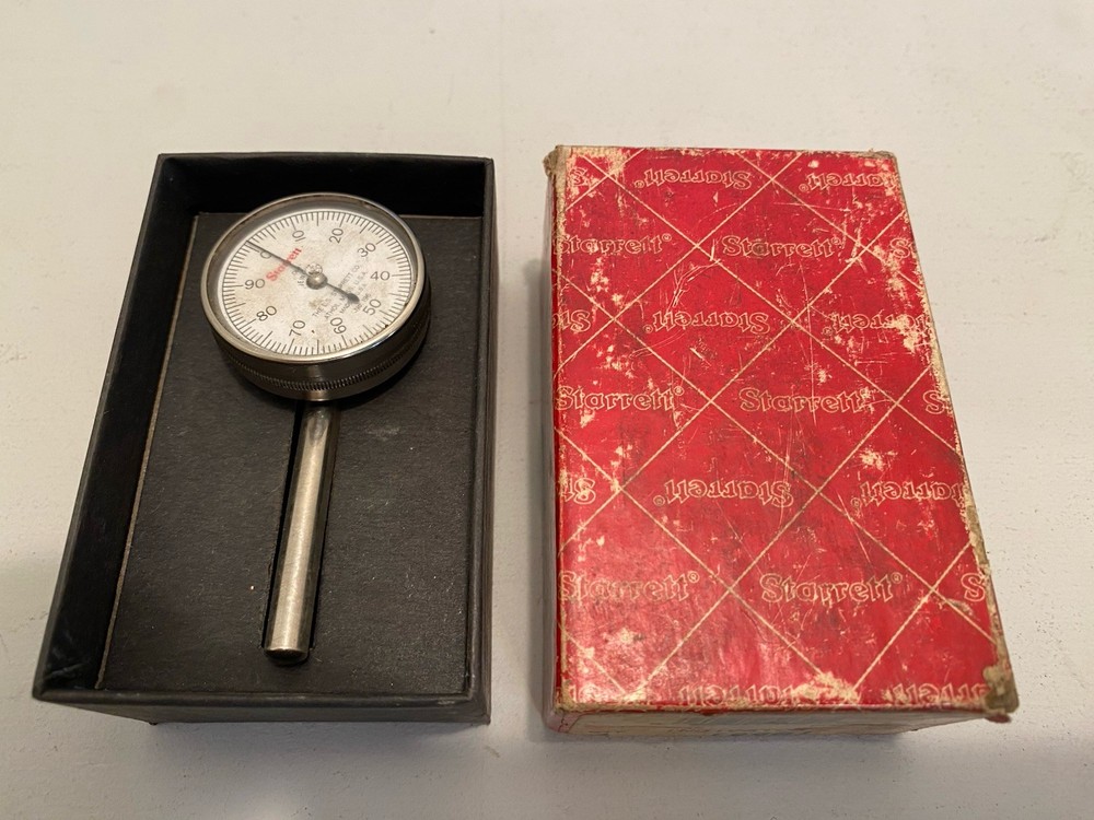 Starrett 196B1 Dial Test Indicator .001"