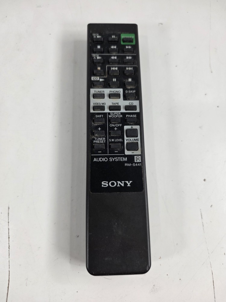 Sony RM-S441 OEM Remote Control GUC TESTED!