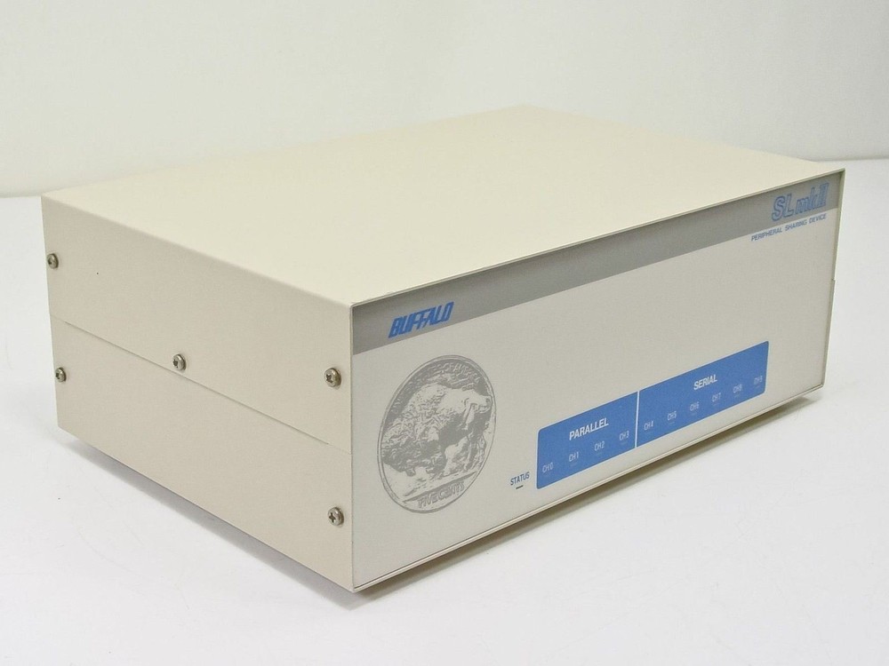 Buffalo SLmkII 10-Port Peripheral Sharing Device with Parallel and Serial