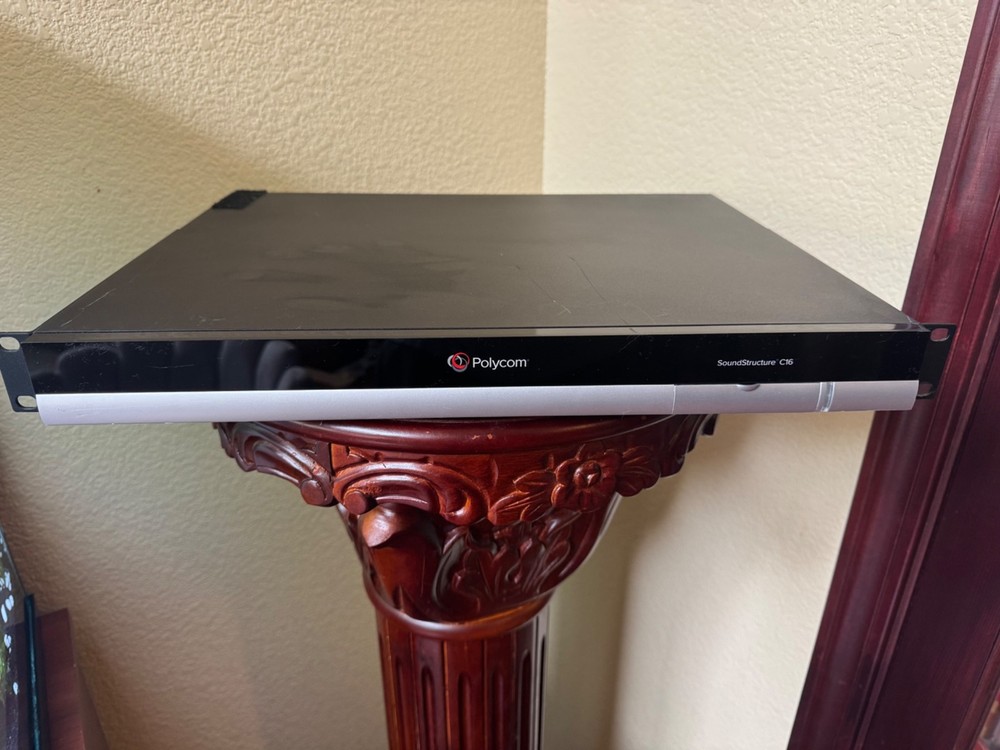 Polycom SoundStructure C16 2201-33160-001 Digital Audio Conferencing Processor