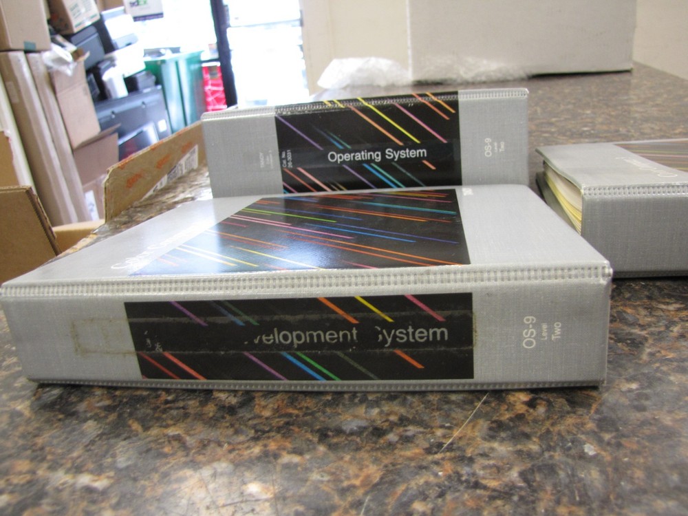 Tandy Color Computer 3 Multi-Vue OS-9 Level Two Development System Binder only
