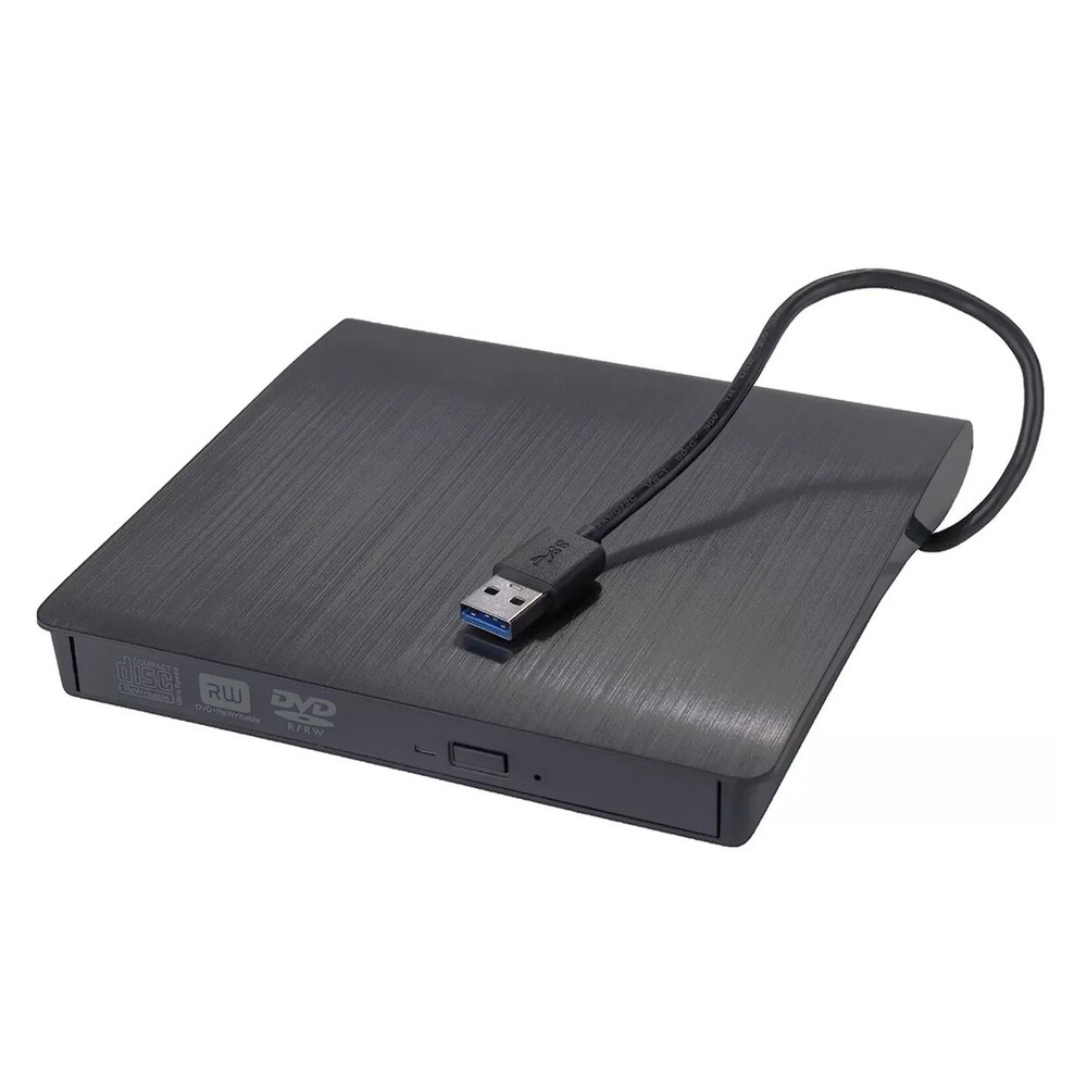 External USB CD DVD RW ROM Writer Drive Burner Reader Player PC Laptop