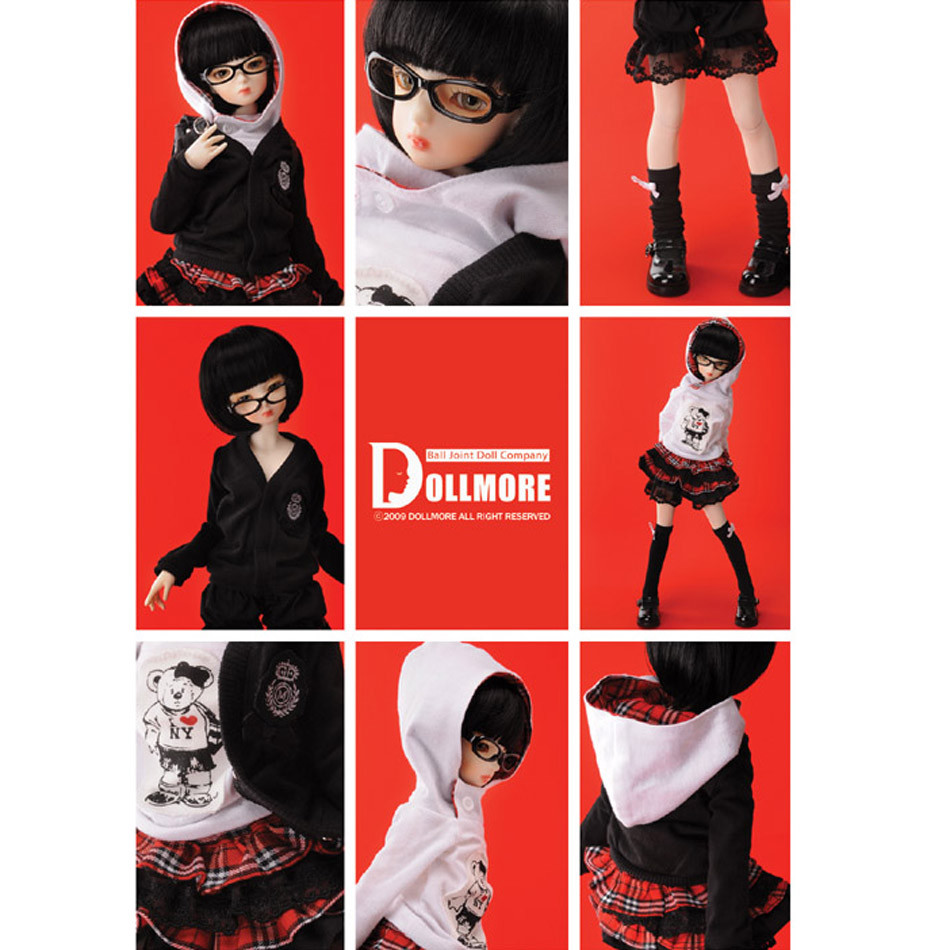 [clothes pattern only] MSD Size Pattern - DC02 Dollmore Creafts : Fresh Girl Set