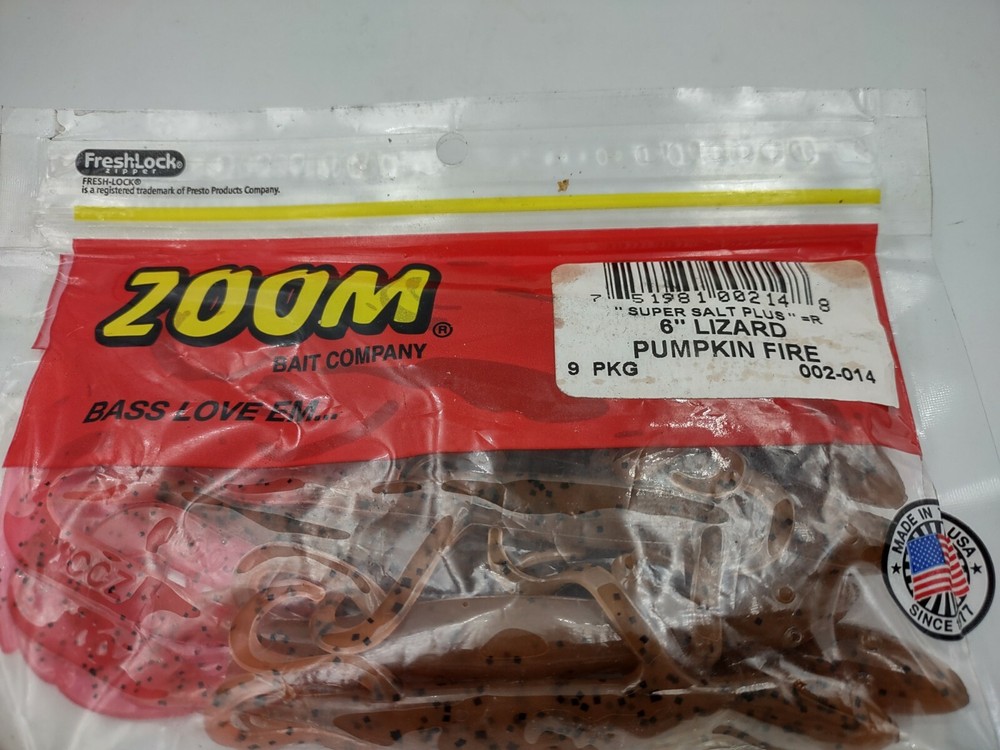 Zoom 6" Lizard 9pk