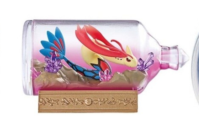 RE-MENT Pokémon Aqua Bottle Collection Milotic Figure