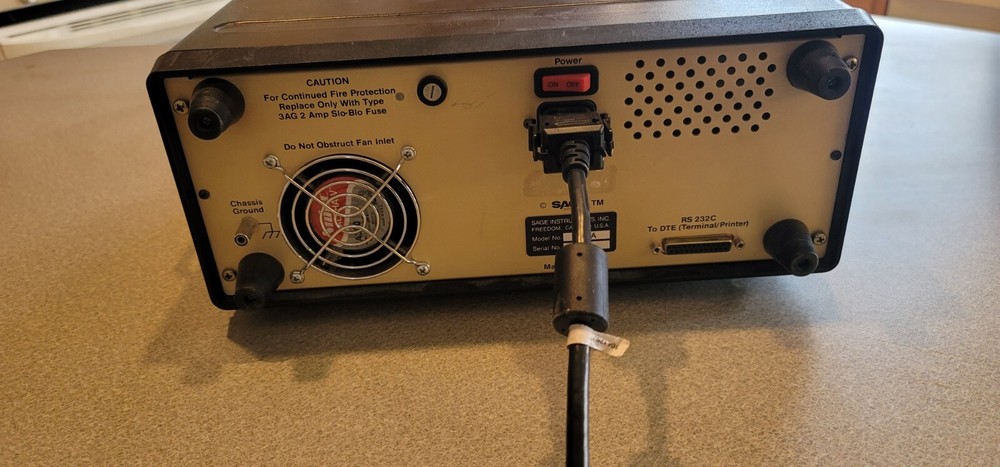 Sage Instruments 930A Communications Test Set *untested*