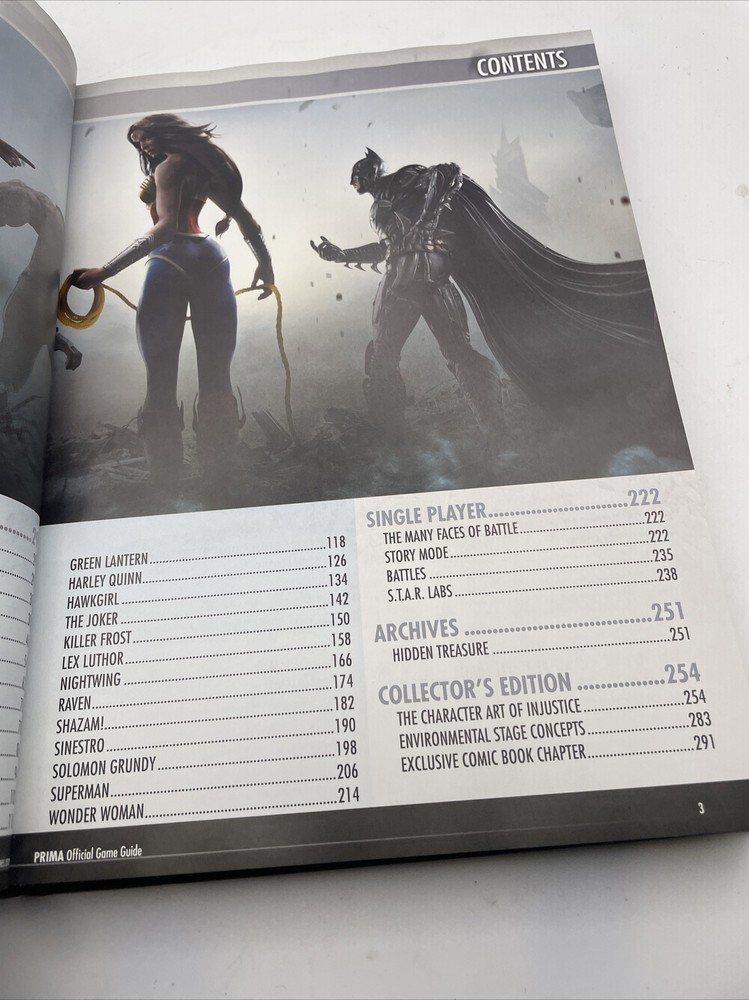 Injustice Gods Among Us Collectors Guide