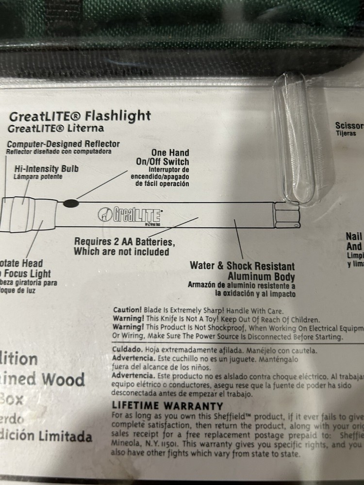 Shieffield 6 Piece Multi Tool Set