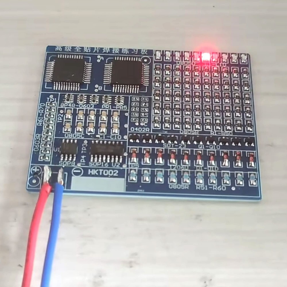 SMD/SMT Components Soldering Practice Board Electronic Project Kits DIY...