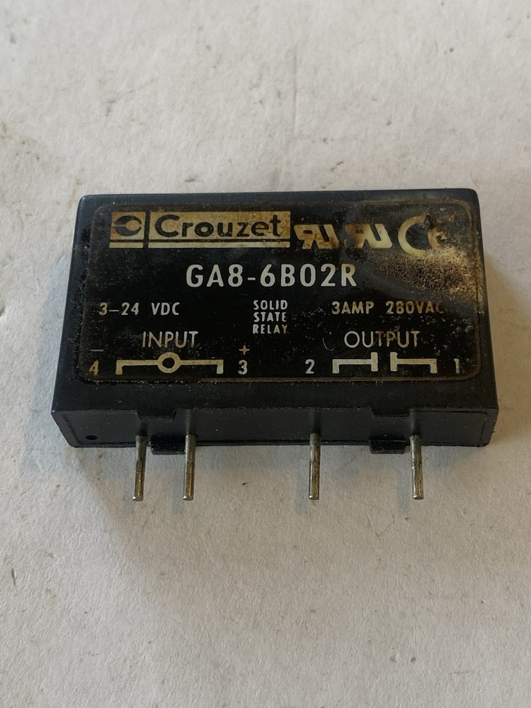 CROUZET GA8-2B02 MODULE 3 Amp 24vdc