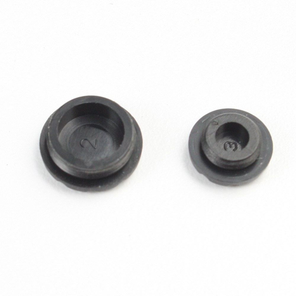 Canon N90S - Original Remote Terminal & Flash Sync Cover Cap - Replacement Set
