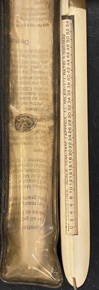 Vintage Milo Meter Map Measurer 3”