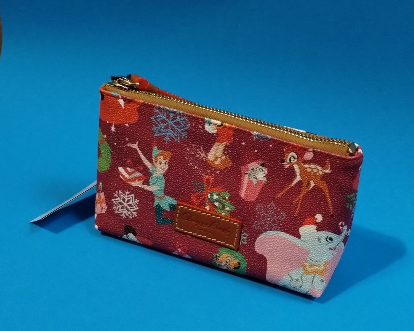 Disney Classics Christmas Dooney & Bourke Cosmetic Case Make Up Bag