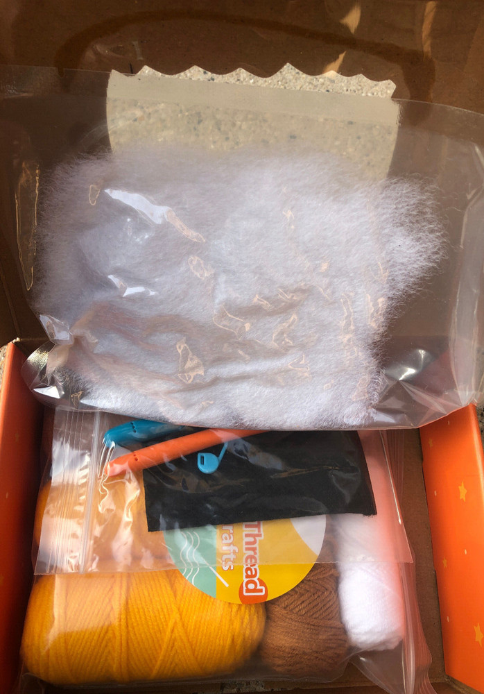 Crochet Kit Halloween Pumpkin & Ghost for Beginners - Complete w/ Instructions