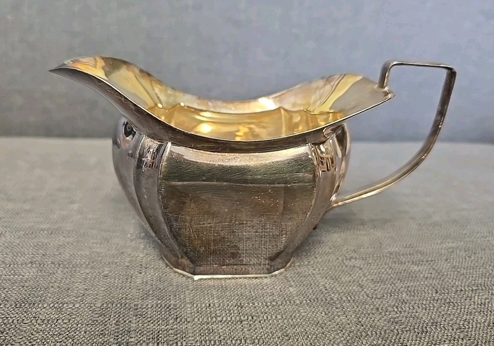 Vintage Silver Plate Cream Milk Jug