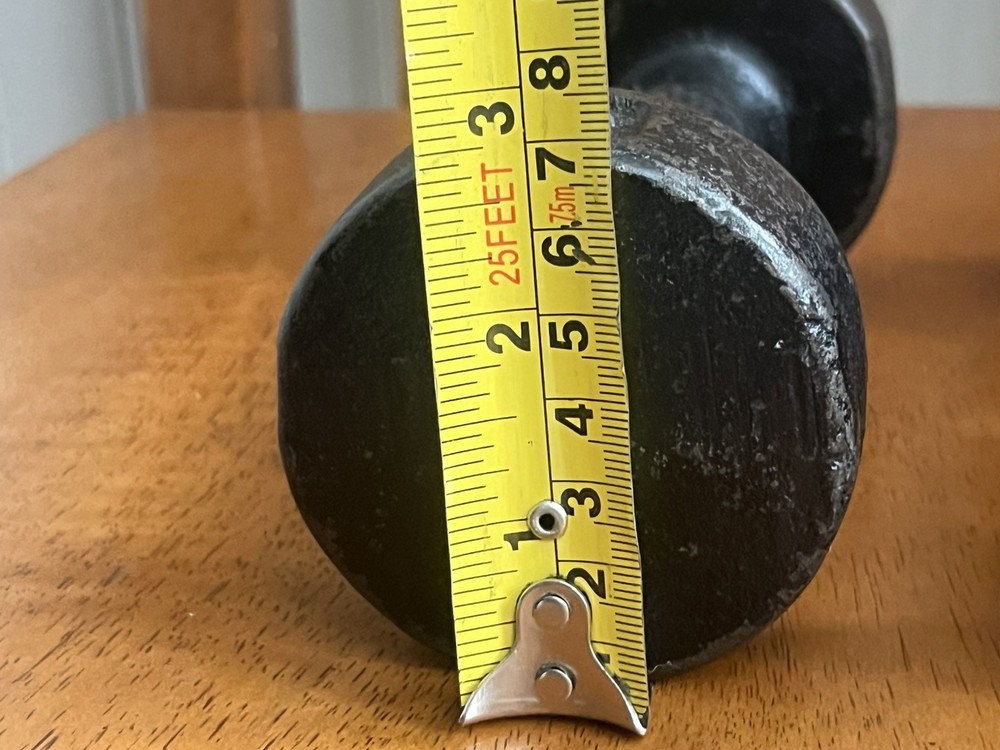York Dumbbells - 5lb Pre-USA Roundheads