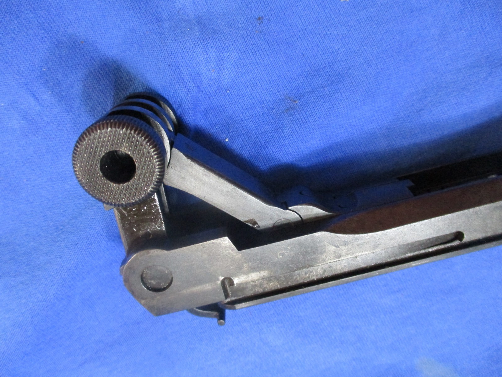 WW-1 1917 DWM P.08 Luger 9mm Slide, Toggle And Barrel Assembly non match Parts !