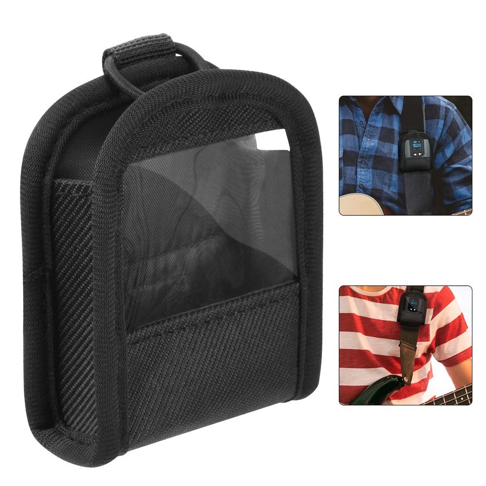 Transparent Design Wireless Bodypack Transmitter Pouch for Audio Transmitters