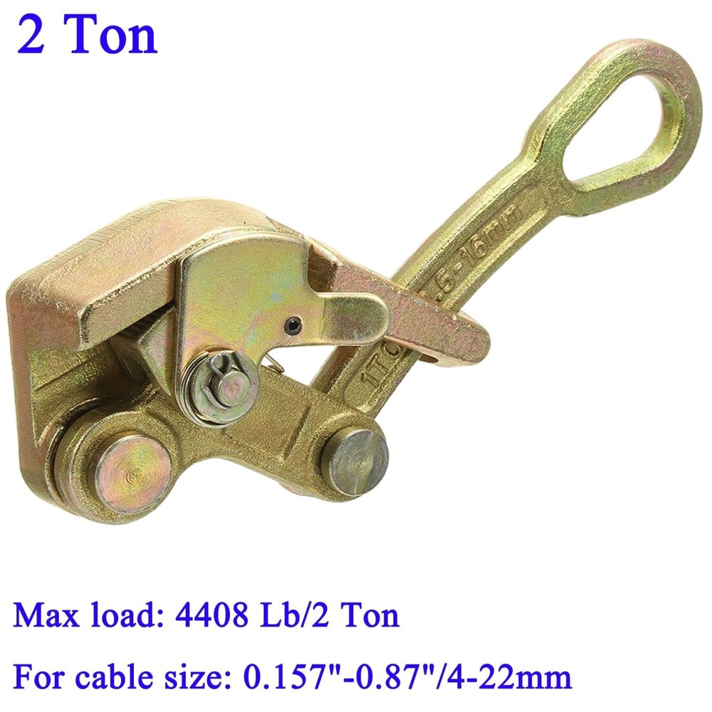 High Strength Wire Rope Puller - Adjustable Clamp