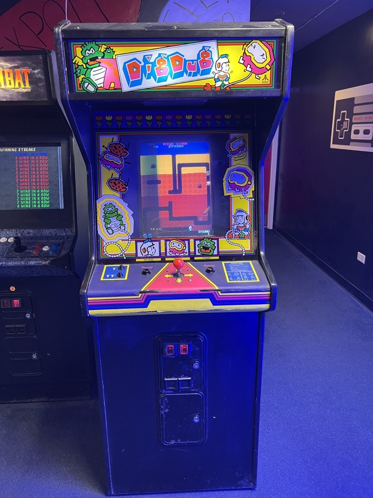 Original Dig Dug Arcade Machine by Atari
