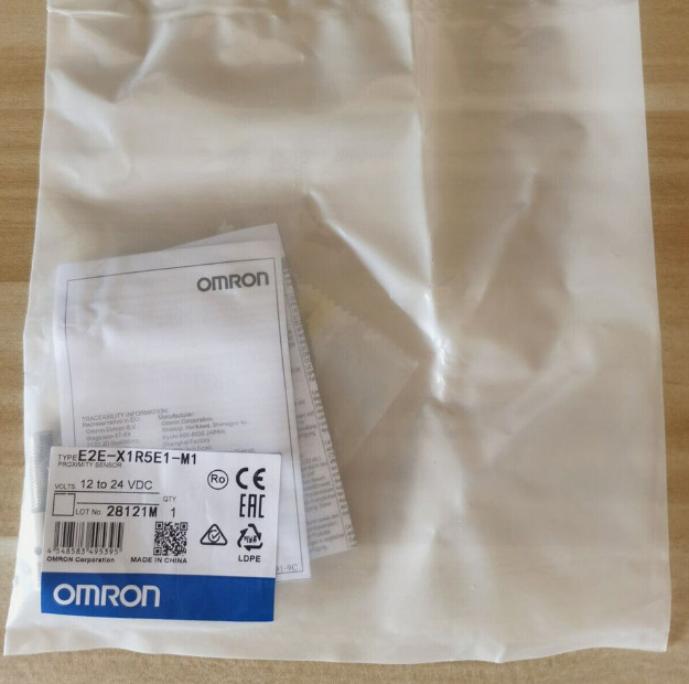 NEW For Omron E2E-X1R5E1-M1 Proximity Sensor with Hexagon Nuts