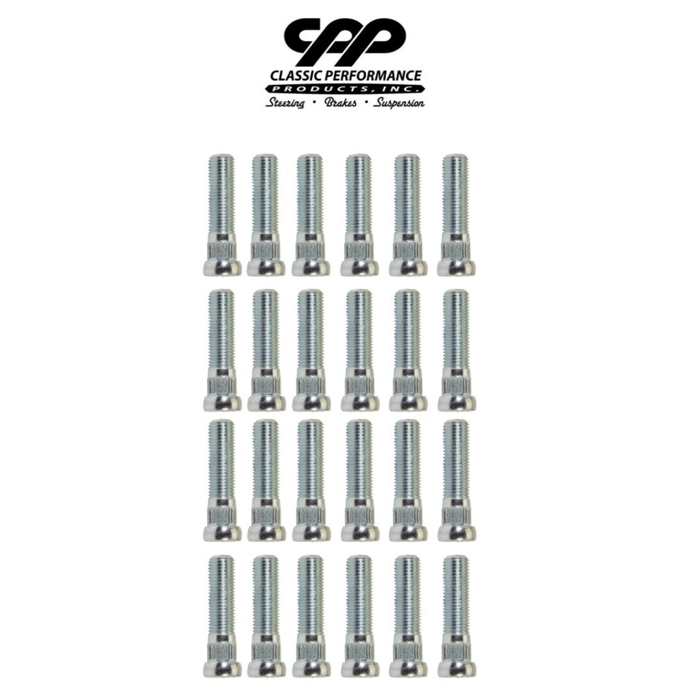 CPP 610-259 7/16-20 Serrated Wheel Stud Front and Rear Pack 24