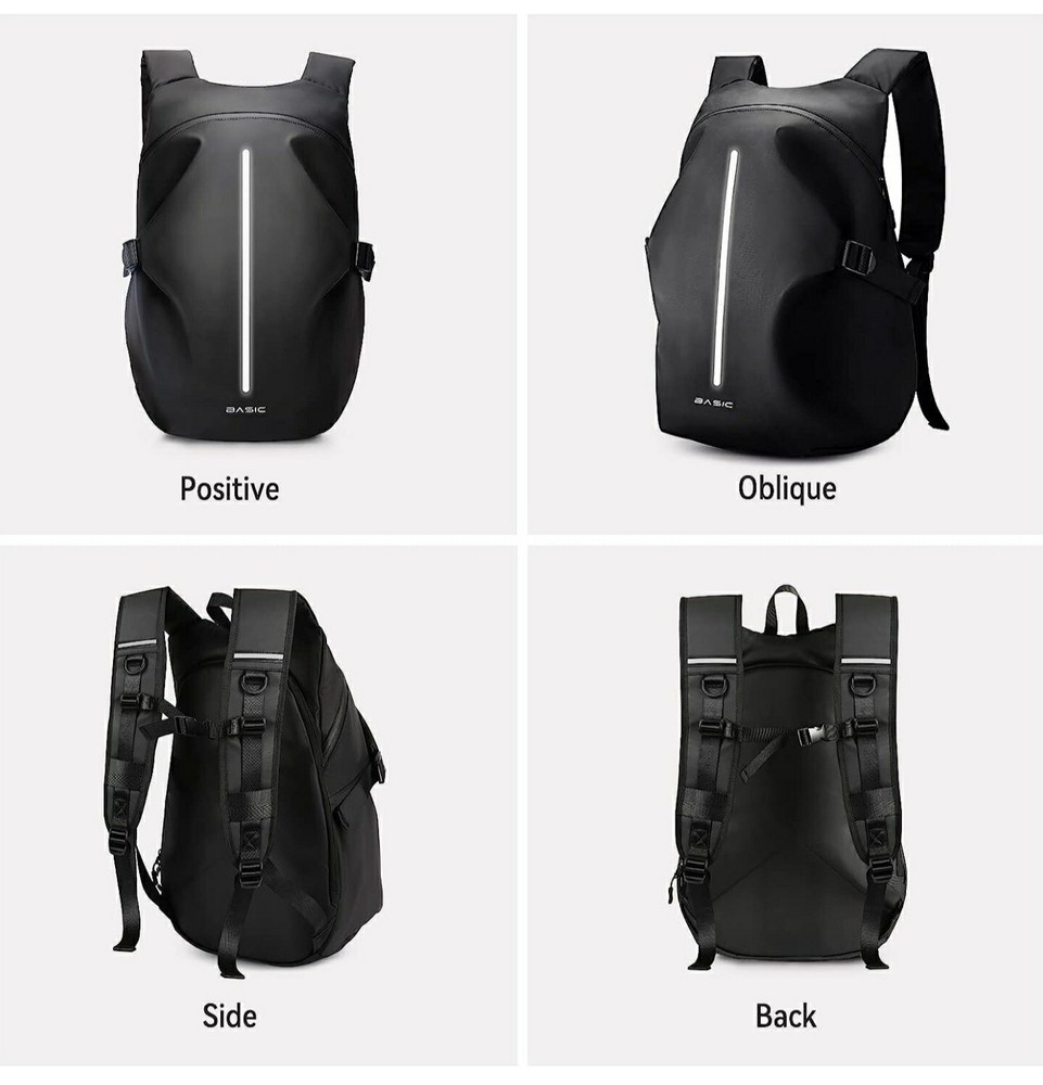 Motorcycle Backpack Waterproof Helmet Backpack for Men Motorcycle Large Capacity