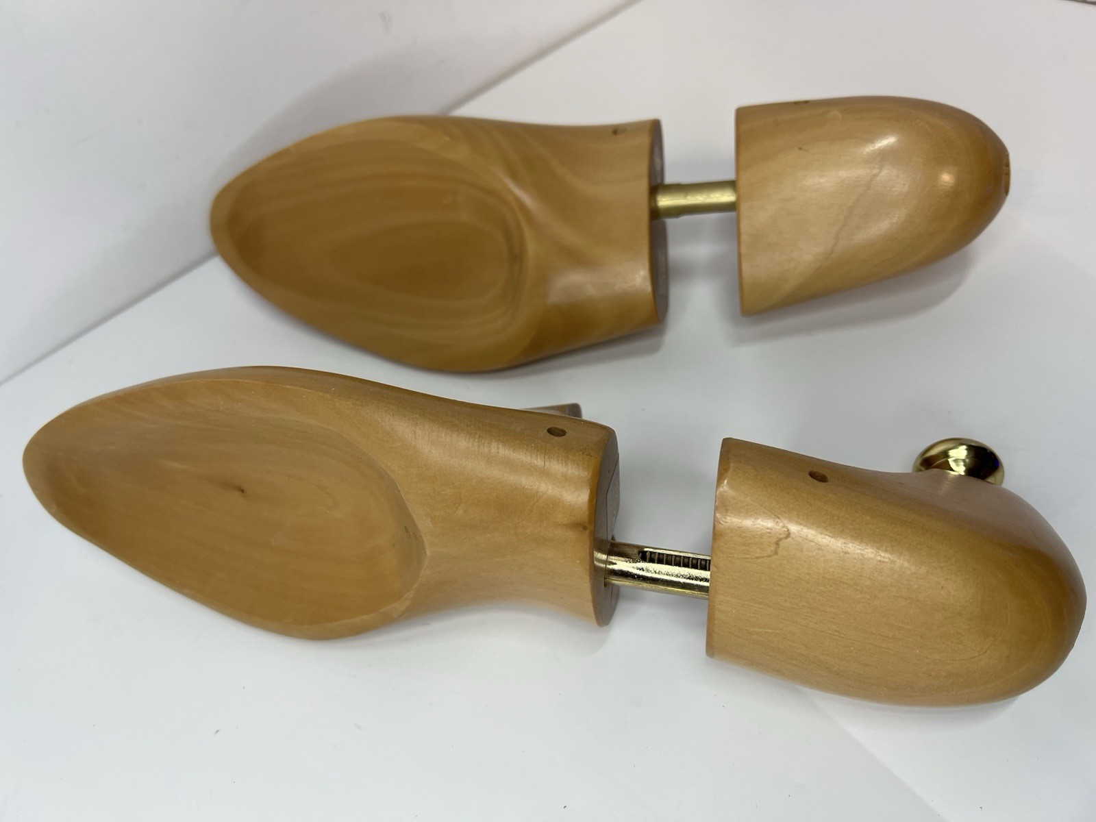 CROCKETT & JONES UK 8 E US 9 LACQUERED LASTED TREES SHOE TREE WOOD 631