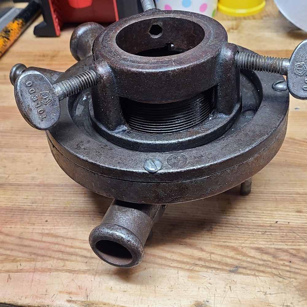 Toledo Pipe Threading Machine Receding Threading Head stock