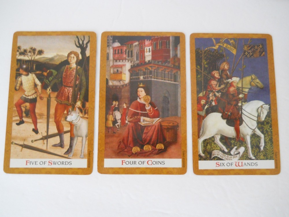 2003 Golden Tarot Deck Boxed Set