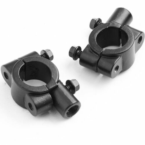7/8" 10MM Motorcycle Handlebar Universal Mirror Mount Clamp Bracket Adapter