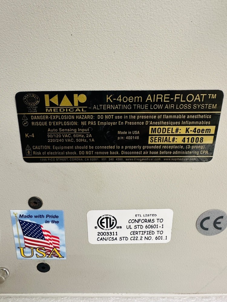 Kap K-4oem Aire-Float Alternating True Low Loss System