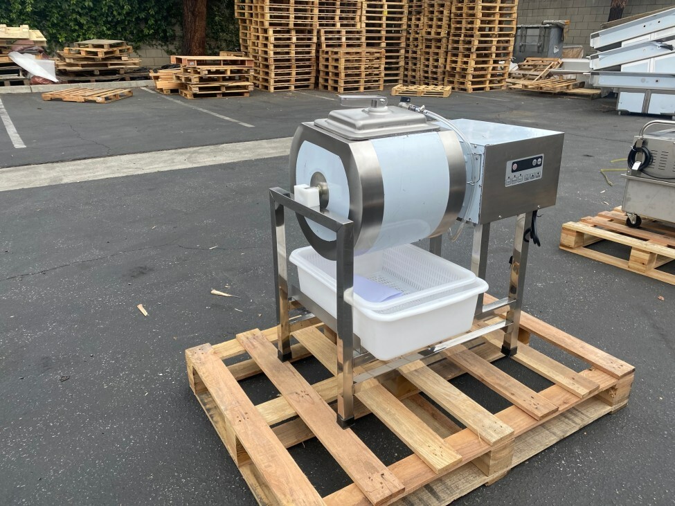 Meat Poultry Tumbler Marinator Mixer Machine S/S with Bloating 110V 60HZ