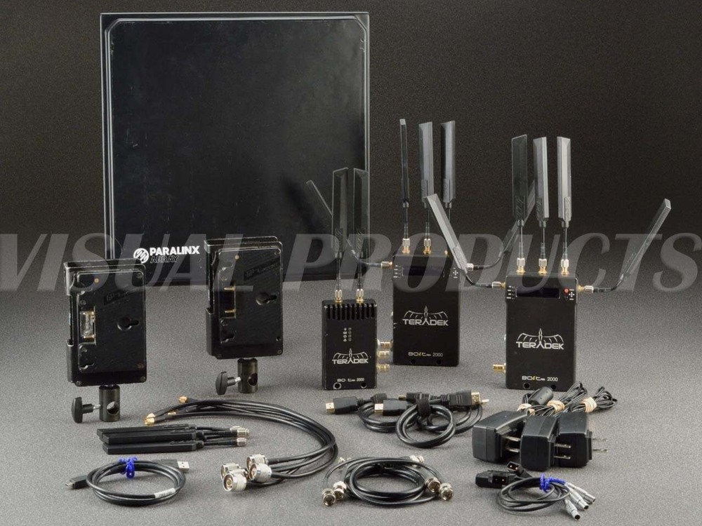 Teradek Bolt Pro 2000 HDMI-SDI 2:1 + Array Antenna Wireless Video System ARRI