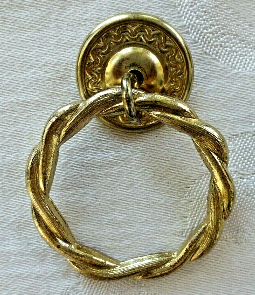 THREE GOLDEN ORBIT WINDOW SHADE PULLS (NEW)