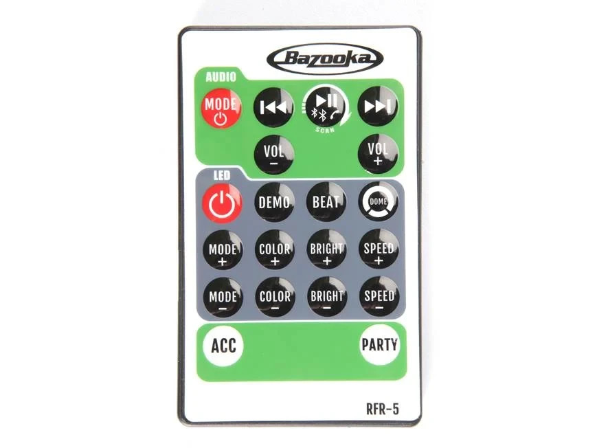 Bazooka Bluetooth Party Bar G3 w/ Double-Side RGB Illumination 24" (BPB24-DS-G3)