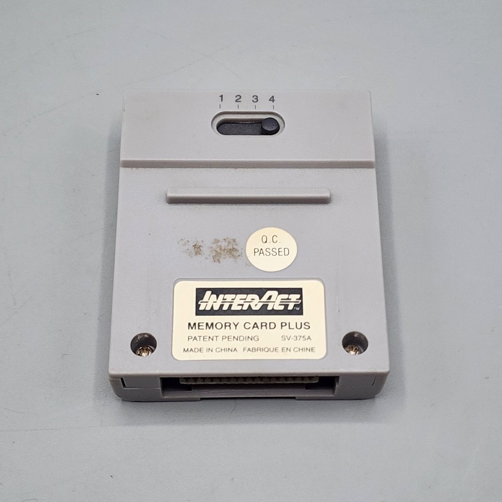 Memory Card Plus - N64 (Nintendo 64)  4x Memory Card - Tested