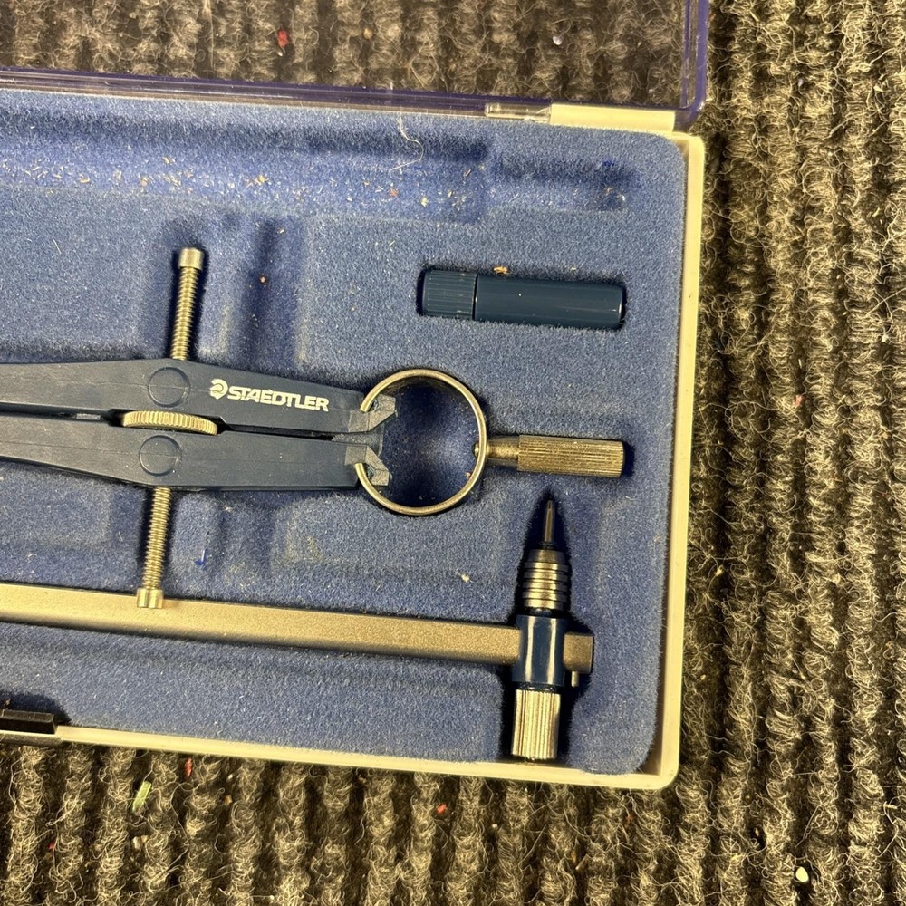 Staedtler Mars Masterbow Drafting Set - Made in Germany - 551 09 A6N Missing 1