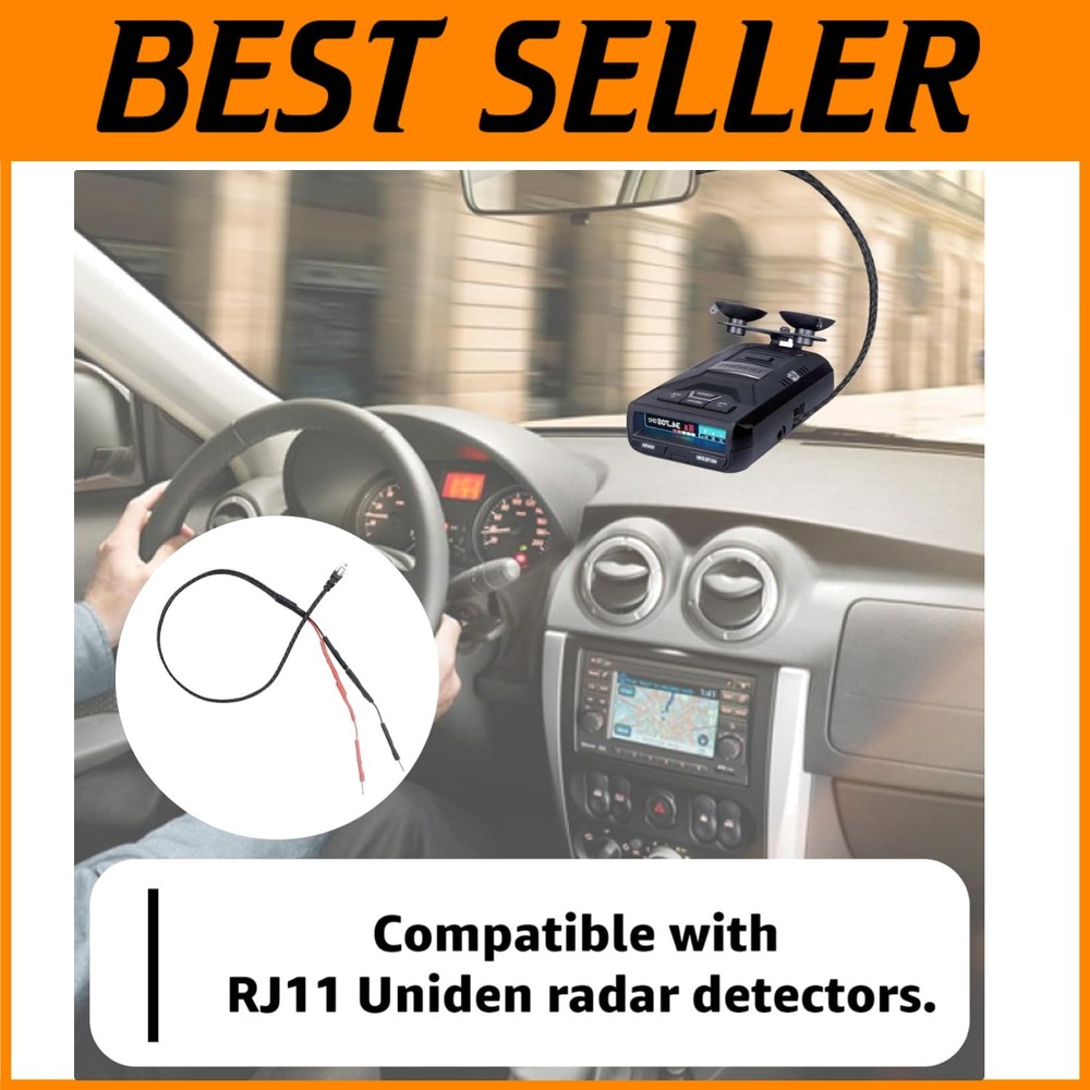 Replacement Mirror Wire Cord for Uniden Radar Detectors