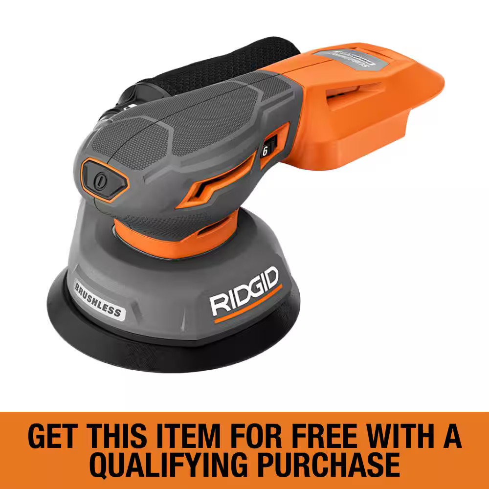 18V SubCompact Brushless Random Orbit Sander (Tool Only)