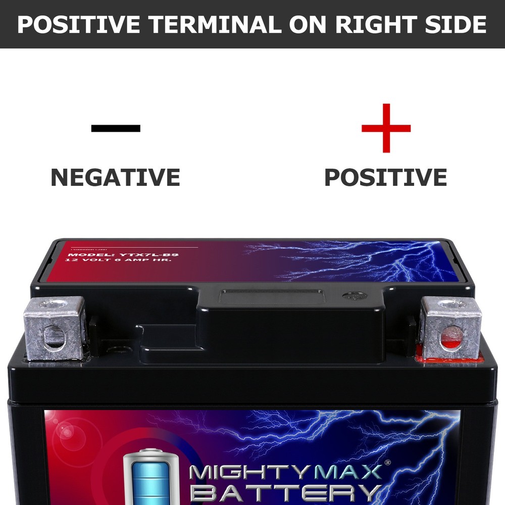 Mighty Max YTX7L-BS REPLACEMENT BATTERY